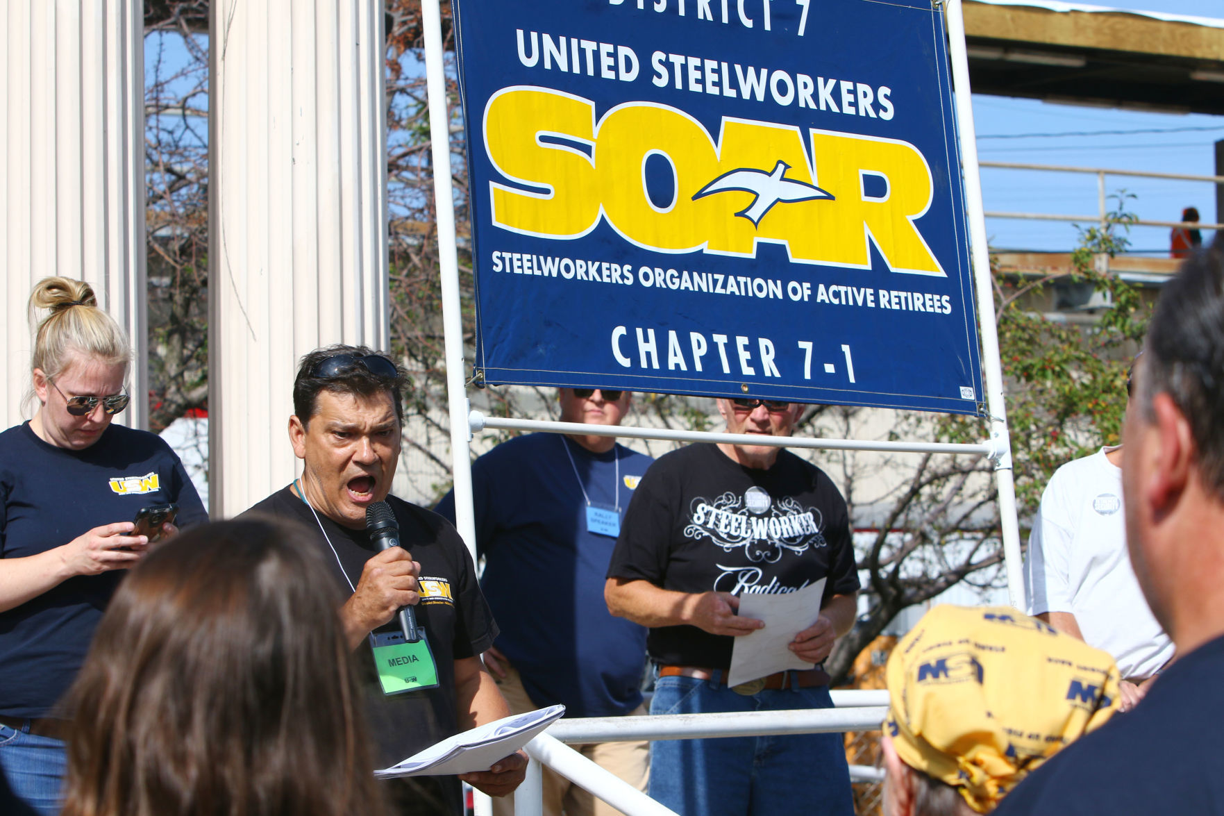 Gallery: Steelworkers rally in Gary